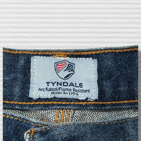 Tyndale Arc Rated Flame Resistant FR Work Jeans 36x34 USA Cal 23 Cat 2 NFPA 2112 - Picture 3 of 7